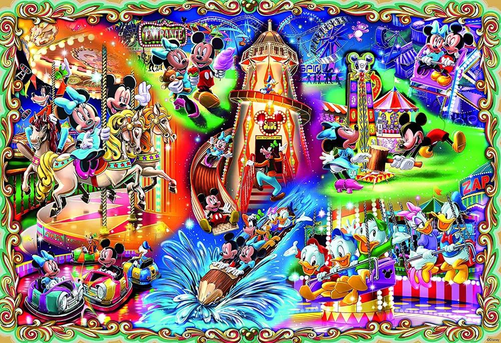 Mickeys Carnival - Ceaco puzzle collectible [Barcode 0021081350303] - Main Image 2