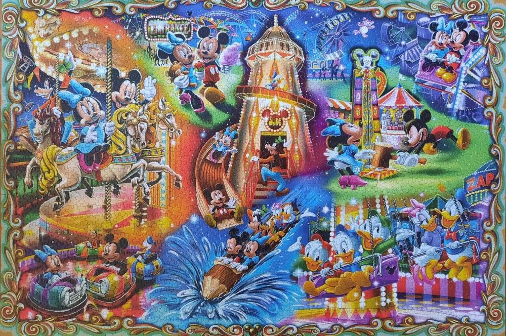 Mickeys Carnival - Ceaco puzzle collectible [Barcode 0021081350303] - Main Image 3