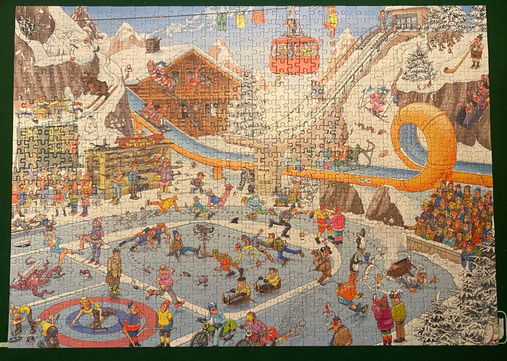 Winterspelen - Jumbo puzzle collectible [Barcode 8710126190654] - Main Image 2