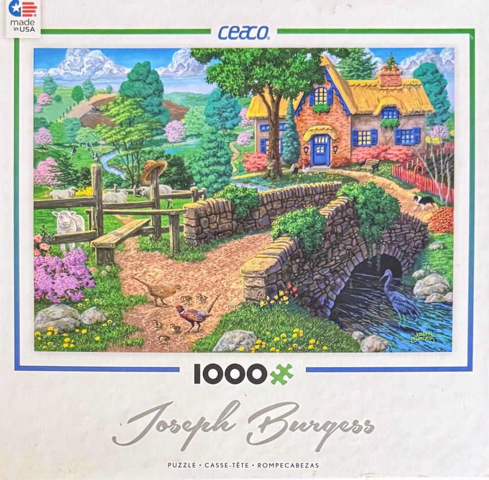 zz#_Fence Steps Cottage - Ceaco puzzle collectible [Barcode 021081330381] - Main Image 2