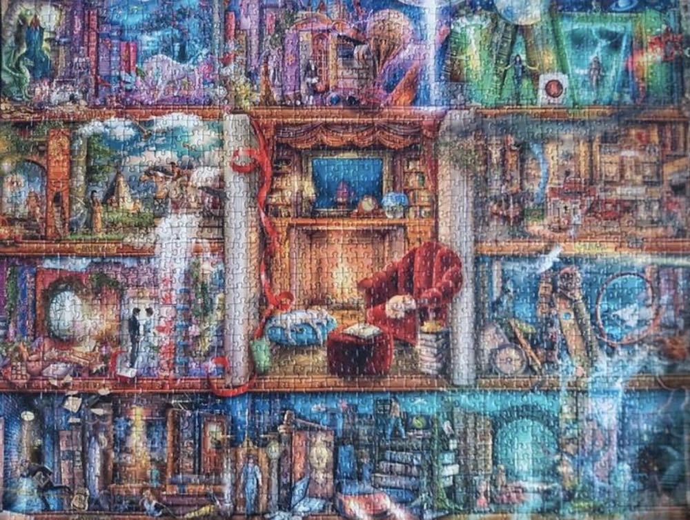 The Grand Library - Ravensburger puzzle collectible [Barcode 4005556171583] - Main Image 4