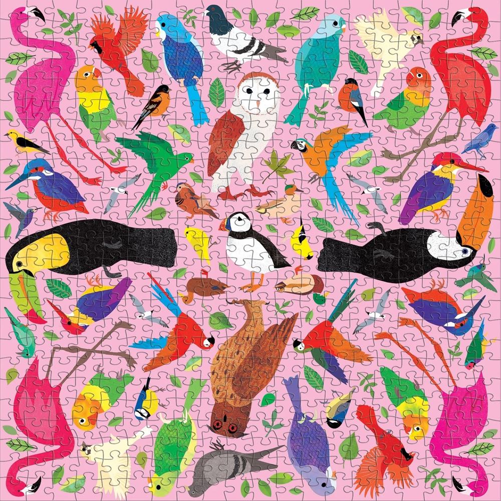 Kaleido-birds - Mudpuppy puzzle collectible [Barcode 9780735369733] - Main Image 2