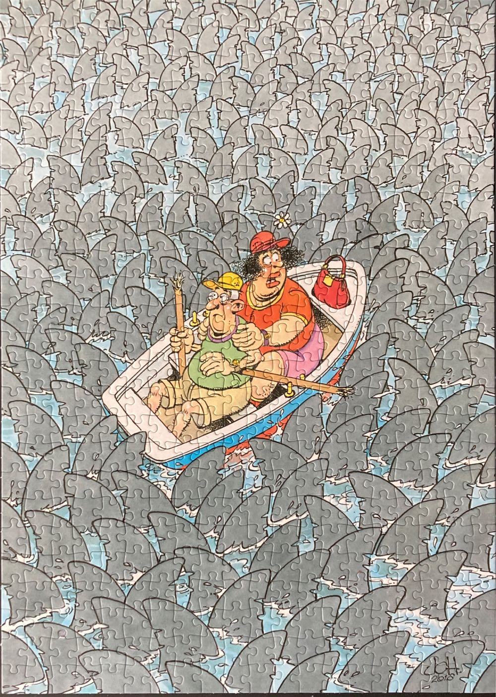 Shark Mania (Expert 1) - Jumbo puzzle collectible [Barcode 8710126200896] - Main Image 2