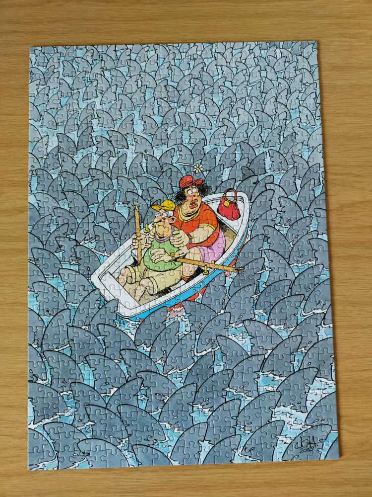 Shark Mania (Expert 1) - Jumbo puzzle collectible [Barcode 8710126200896] - Main Image 3