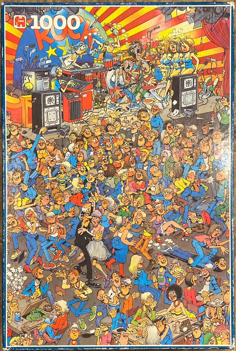 Rock Around The Clock - Jumbo puzzle collectible [Barcode 8710126016428] - Main Image 2