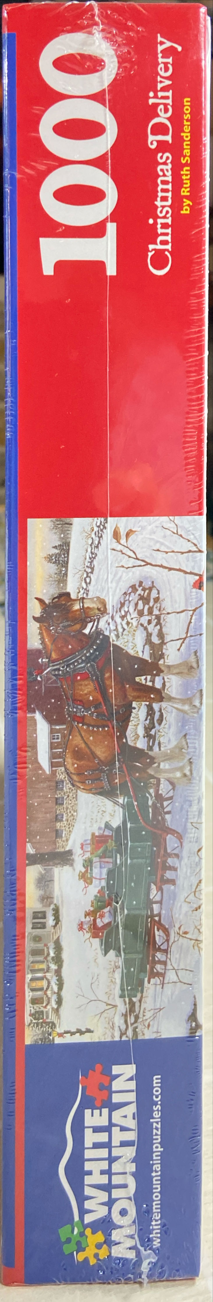 Christmas Delivery - White Mountain puzzle collectible [Barcode 724819262472] - Main Image 4