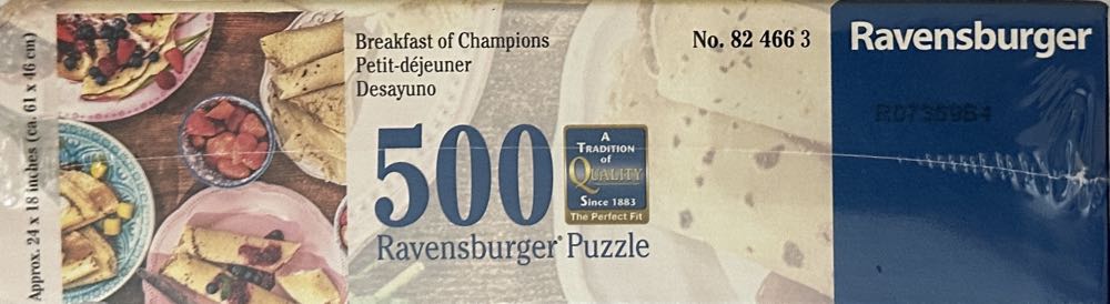 Breakfast Of Champions - Ravensburger puzzle collectible [Barcode 4005556824663] - Main Image 2