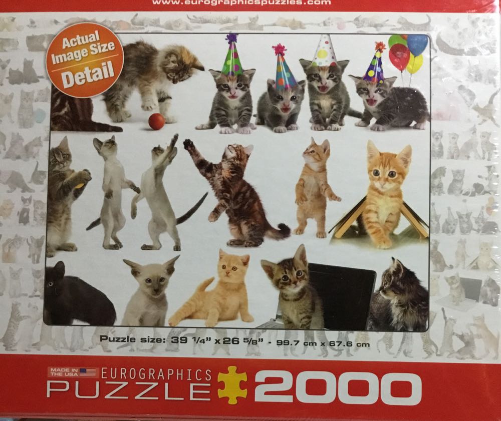The World of Cats - Eurographics Puzzle puzzle collectible [Barcode 628136205801] - Main Image 2
