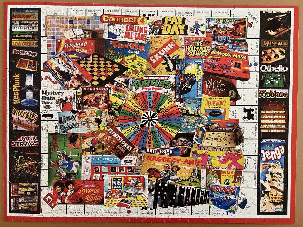 Games We Loved - White Mountain puzzle collectible [Barcode 724819256938] - Main Image 2