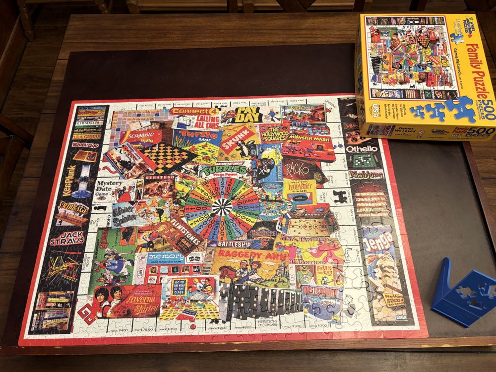 Games We Loved - White Mountain puzzle collectible [Barcode 724819256938] - Main Image 4