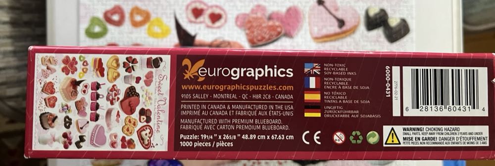 Sweet Valentine - EuroGraphics puzzle collectible [Barcode 628136604314] - Main Image 3