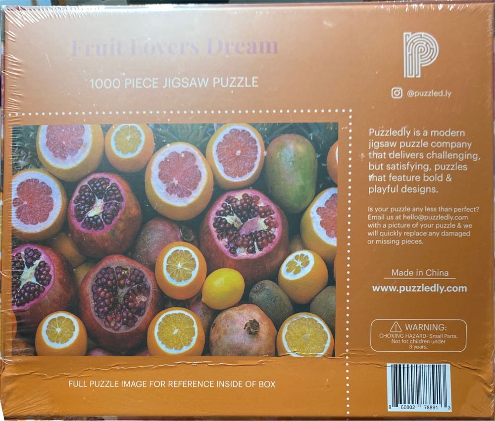 Fruit Lovers Dream - Puzzledly puzzle collectible [Barcode 860002788913] - Main Image 2