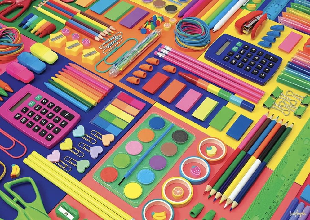 Rainbow Supplies - Colorcraft puzzle collectible [Barcode 850019417937] - Main Image 2