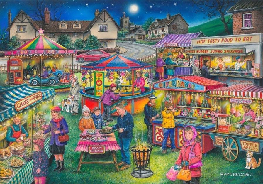 000 Village Fayre (No 13) - HOP 🇬🇧 puzzle collectible [Barcode 5060002004395] - Main Image 2