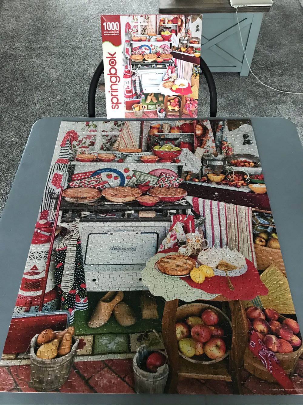 Grandma’s Kitchen - Springbok puzzle collectible [Barcode 091683105731] - Main Image 2