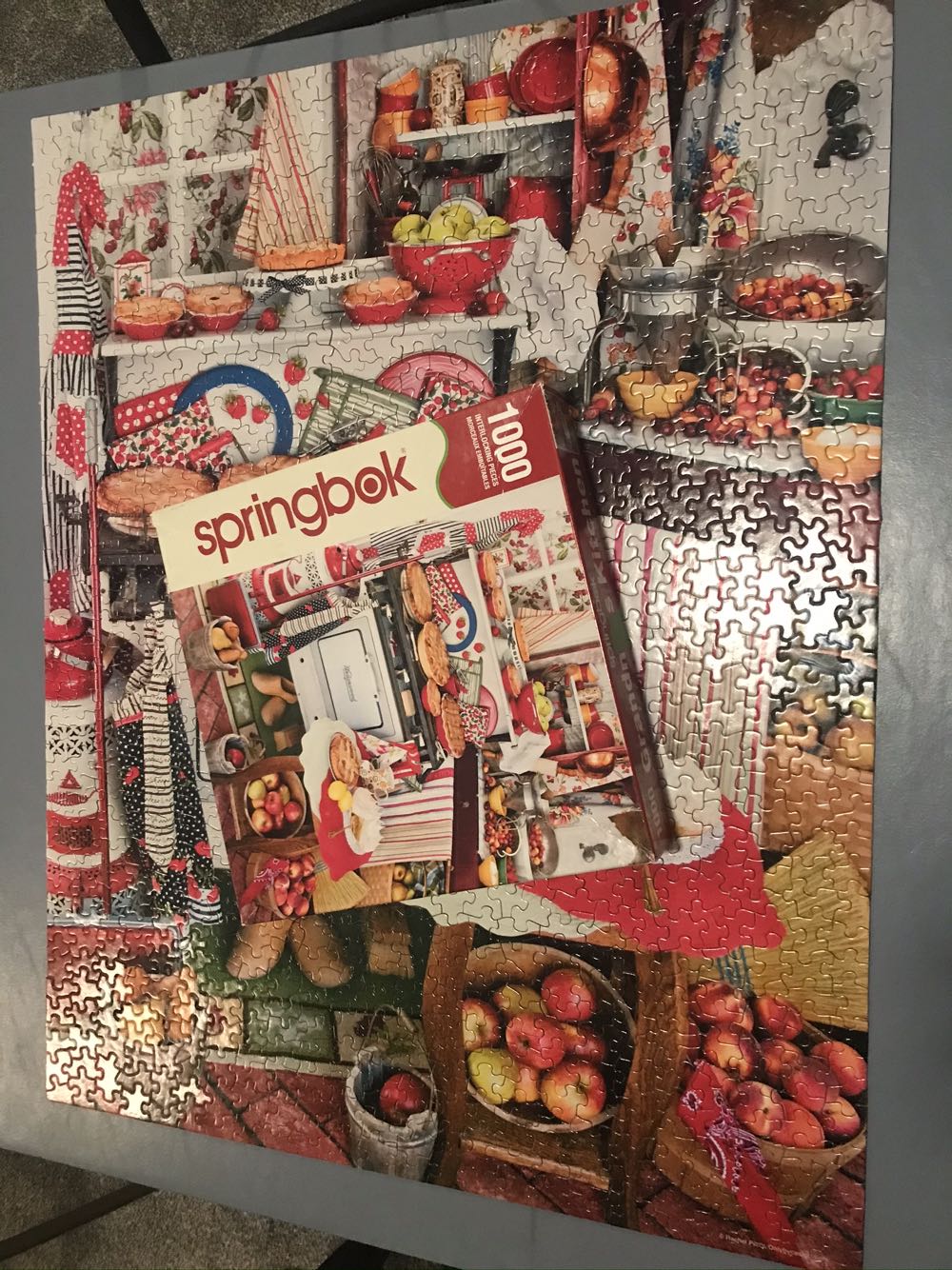 Grandma’s Kitchen - Springbok puzzle collectible [Barcode 091683105731] - Main Image 3