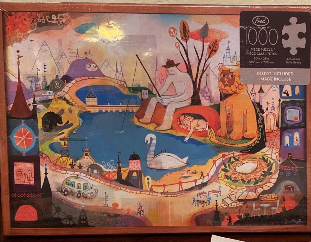 The lion is awake - Genuine Fred puzzle collectible - Main Image 1
