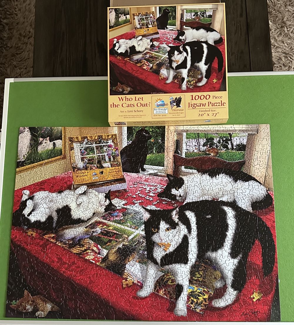 Who Let The Cats Out? - Suns Out puzzle collectible [Barcode 796780351516] - Main Image 2