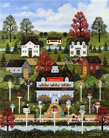 Aeries For Canaries- HTF-AVAILABLE  -  Ceaco puzzle collectible - Main Image 2