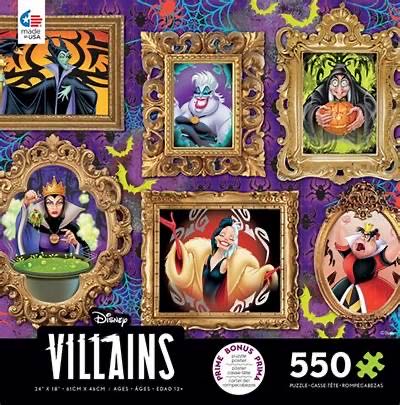 Disney Villians - Ceaco puzzle collectible - Main Image 1