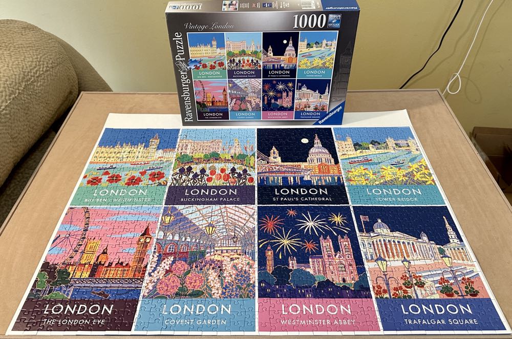 Vintage London - Ravensburger puzzle collectible [Barcode 4005556169603] - Main Image 3