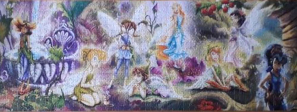 Disney. Panorama . Fairies High Quality Collection. - Clementoni puzzle collectible [Barcode 8005125307838] - Main Image 3