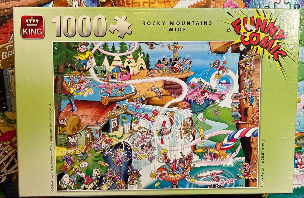 Rocky Mountains Wide - King puzzle collectible [Barcode 8710125051895] - Main Image 3