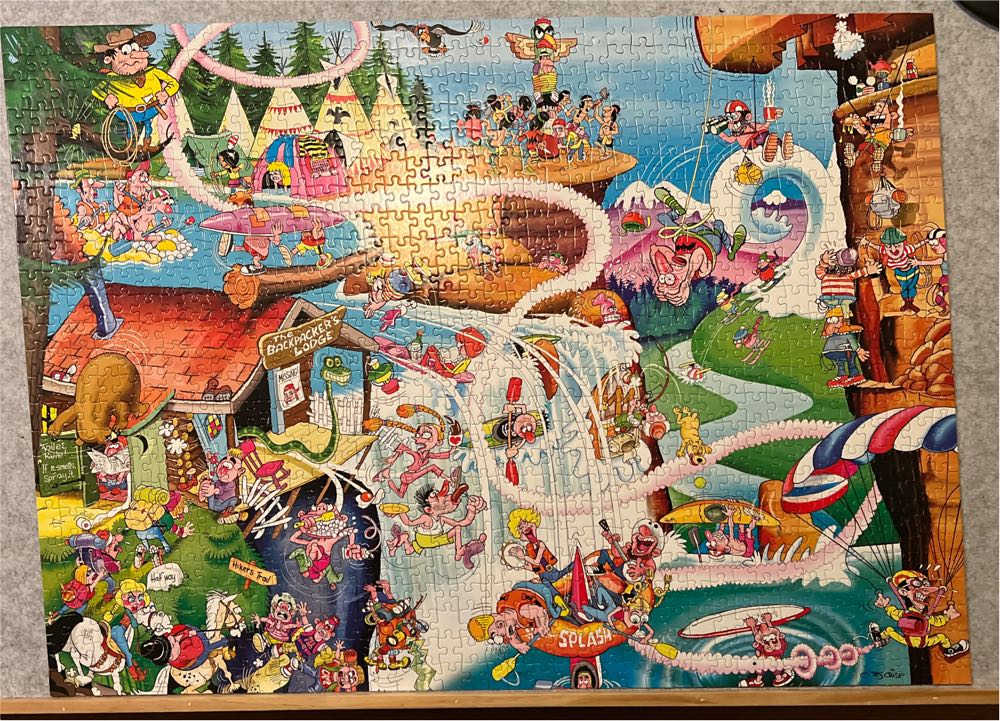 Rocky Mountains Wide - King puzzle collectible [Barcode 8710125051895] - Main Image 4