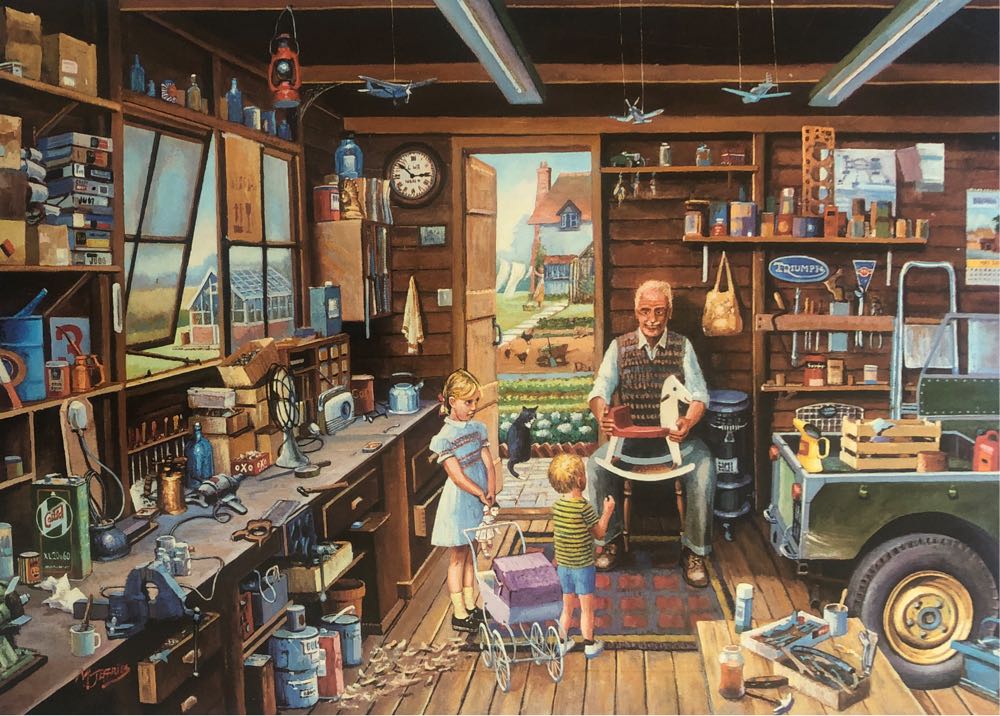 Made by Grandpa - Gibsons puzzle collectible [Barcode 5012269062182] - Main Image 2