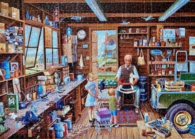 Made by Grandpa - Gibsons puzzle collectible [Barcode 5012269062182] - Main Image 3