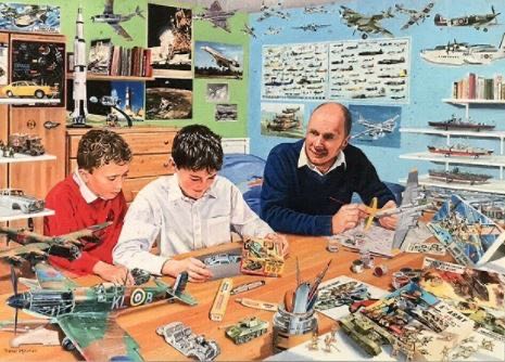 The Model Makers - Gibsons puzzle collectible [Barcode 5012269061079] - Main Image 2