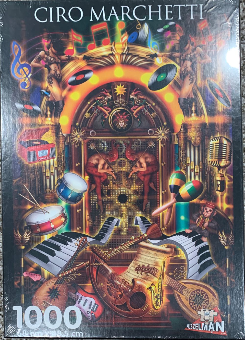 Juke Box - Puzzelman puzzle collectible [Barcode 5425014568691] - Main Image 1