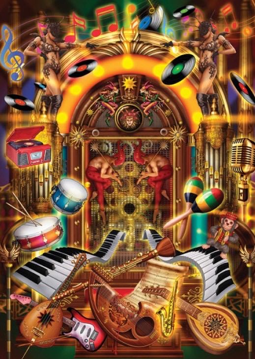 Juke Box - Puzzelman puzzle collectible [Barcode 5425014568691] - Main Image 2