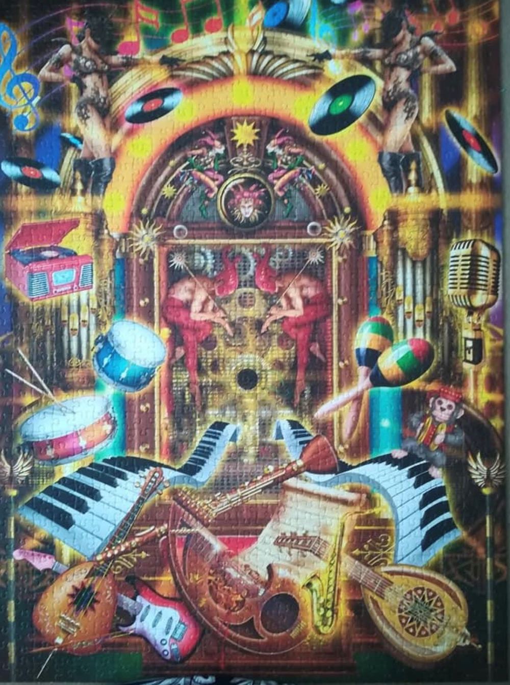 Juke Box - Puzzelman puzzle collectible [Barcode 5425014568691] - Main Image 3