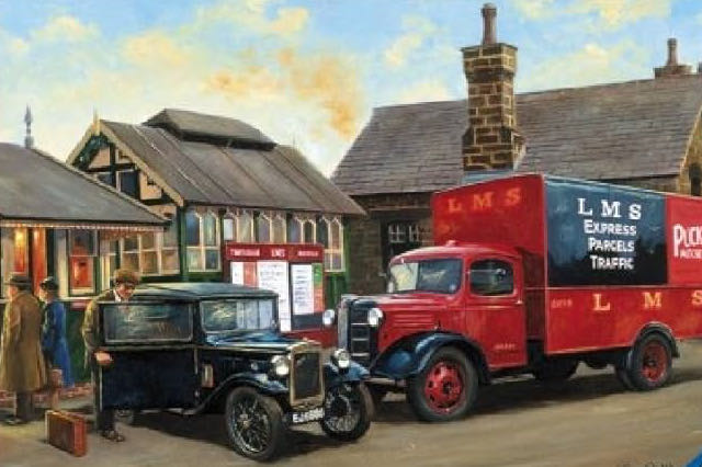 Branch Line Station - Ravensburger puzzle collectible [Barcode 4005556145874] - Main Image 2