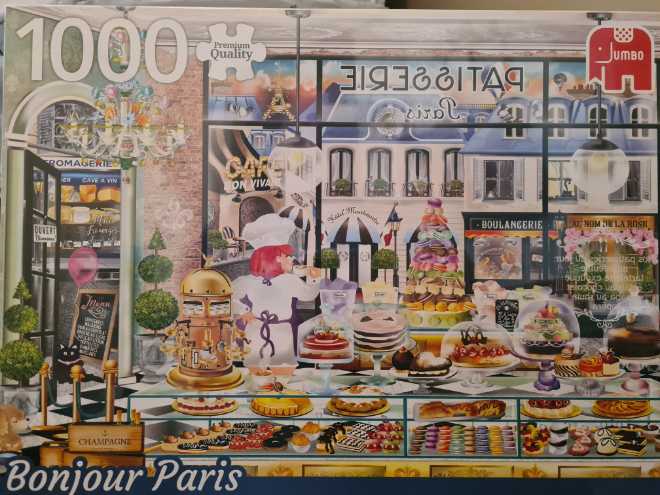 Bonjour Paris - Jumbo 🇳🇱 puzzle collectible [Barcode 8710126188071] - Main Image 1