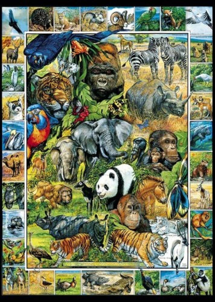 Endangered Species - Gibsons puzzle collectible [Barcode 5012269004687] - Main Image 2