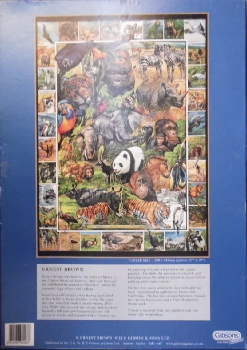 Endangered Species - Gibsons puzzle collectible [Barcode 5012269004687] - Main Image 3