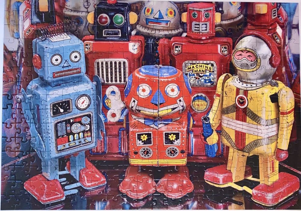 Tin Robots-TRADED - Ravensburger 🇩🇪 puzzle collectible [Barcode 4005556135707] - Main Image 3