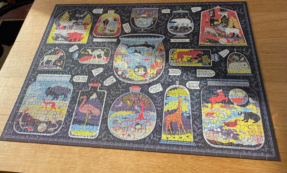 The Wondrous Workings Of Planet Earth - Ecosystems Of The World - Potter Puzzles puzzle collectible [Barcode 9780593135020] - Main Image 2