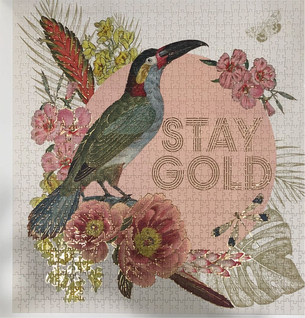 Toucan Collage *T/S - Designworks Ink puzzle collectible [Barcode 840111508435] - Main Image 2