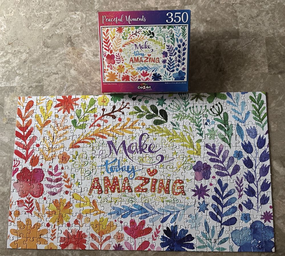 Make Today Amazing - Cra Z Art puzzle collectible [Barcode 195464019788] - Main Image 2