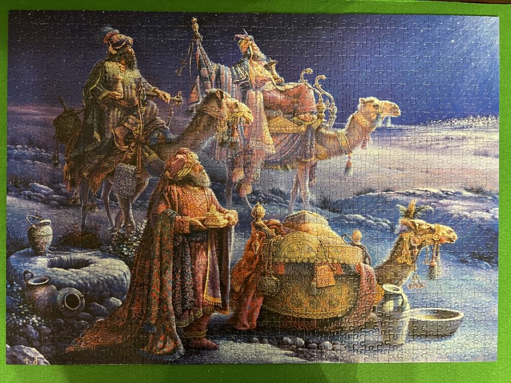 The Three Wise Men - Jumbo puzzle collectible - Main Image 2