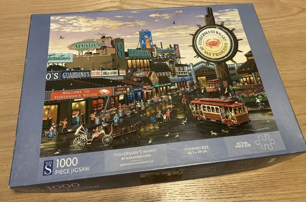 Fishermans Wharf - WH Smith puzzle collectible - Main Image 1