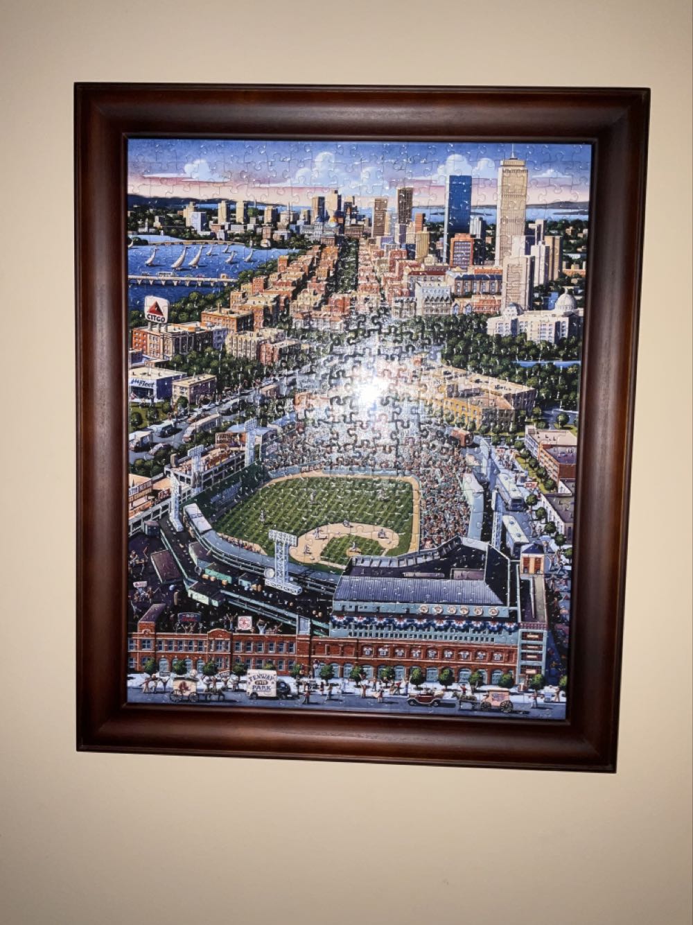 Boston Red Sox - FRAMED ✅ - Dowdle Puzzles puzzle collectible [Barcode 671095002974] - Main Image 2