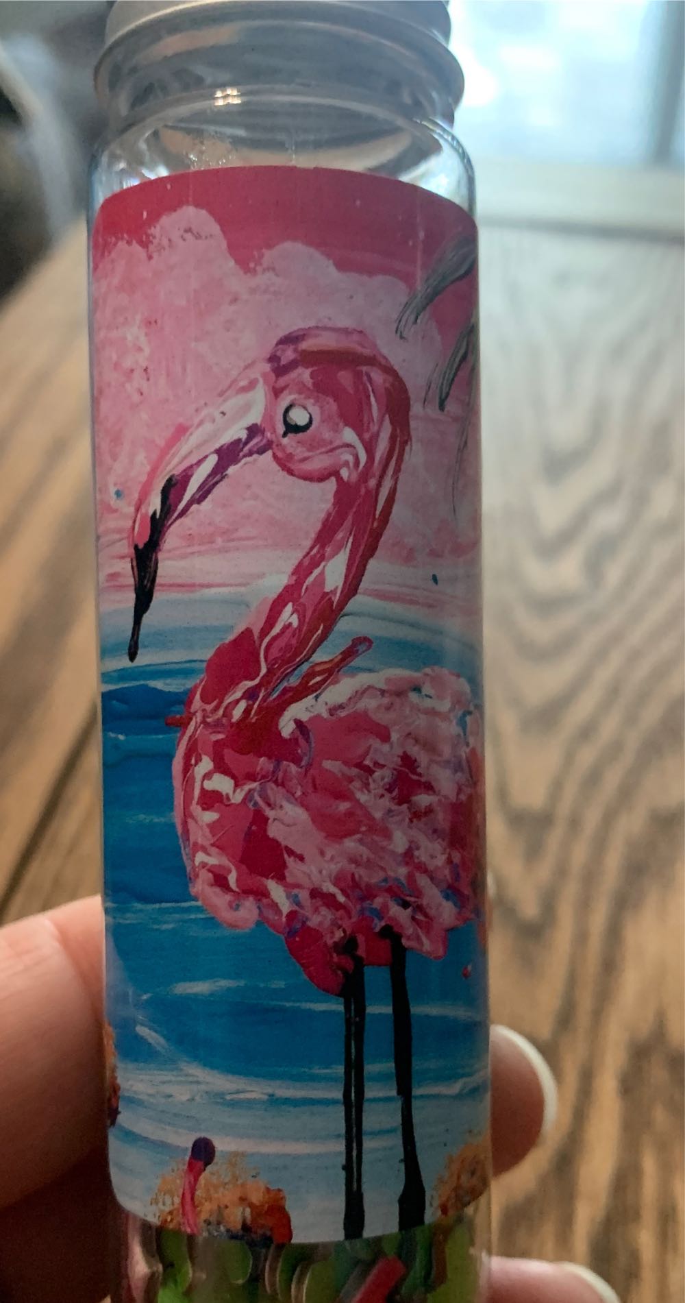 Flamingo - Micro Puzzles puzzle collectible [Barcode 850020243402] - Main Image 1