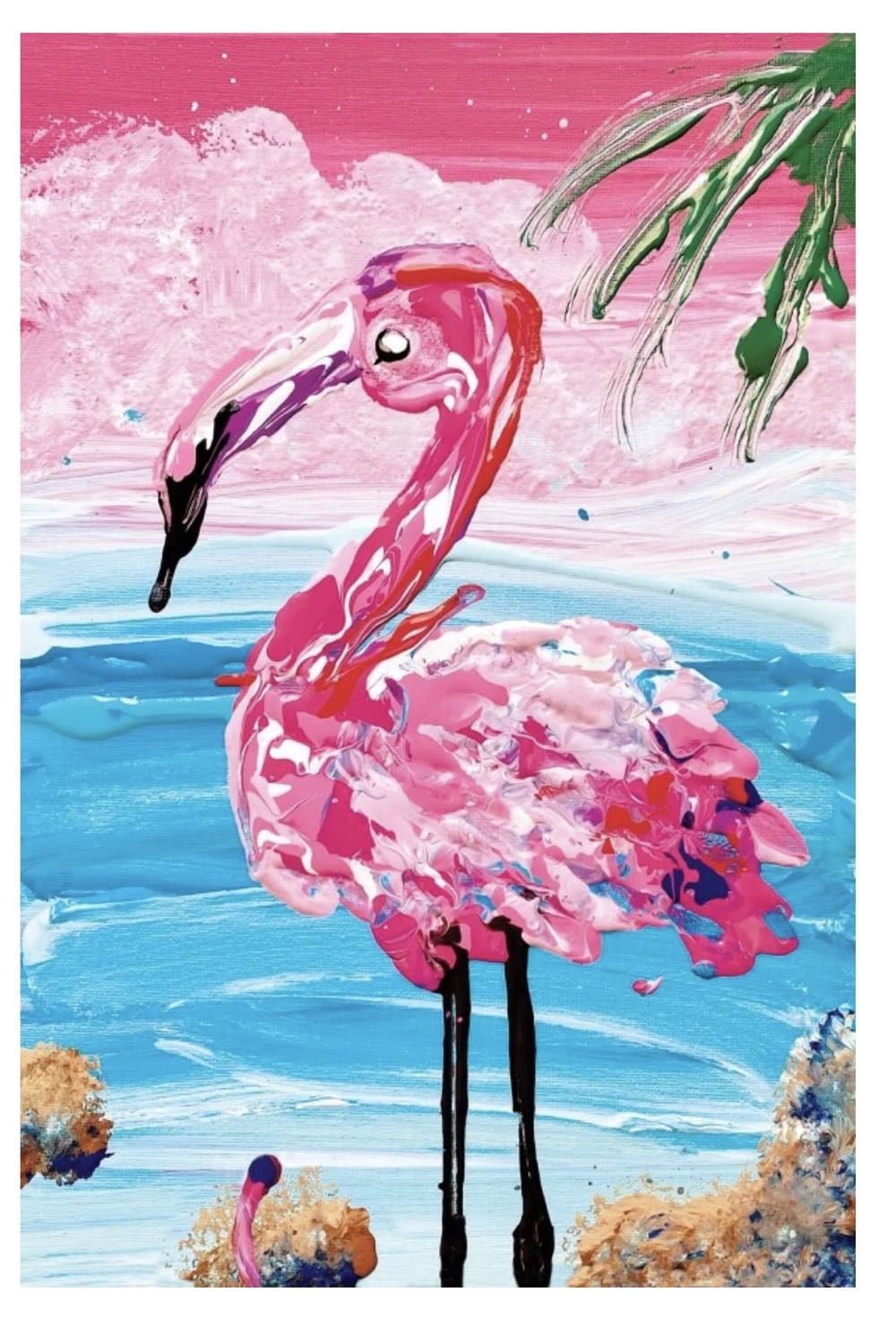 Flamingo - Micro Puzzles puzzle collectible [Barcode 850020243402] - Main Image 3
