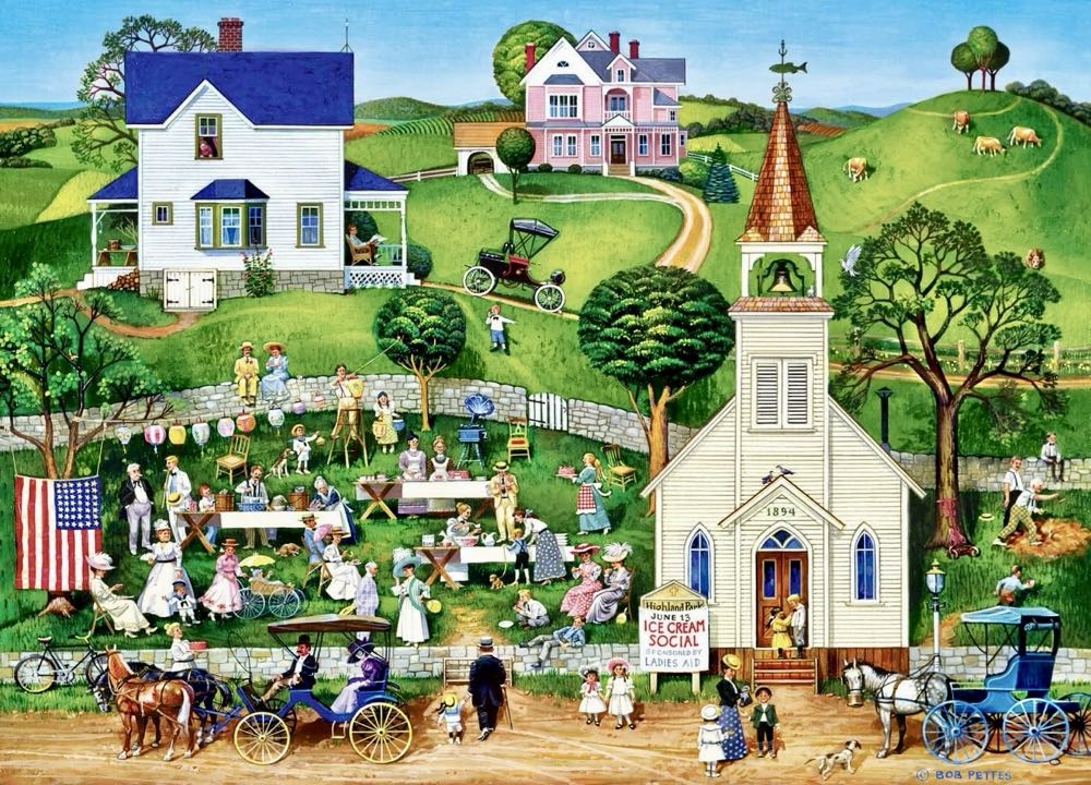 Strawberry Sunday (UV) 🧩 - MasterPieces puzzle collectible [Barcode 705988998522] - Main Image 2