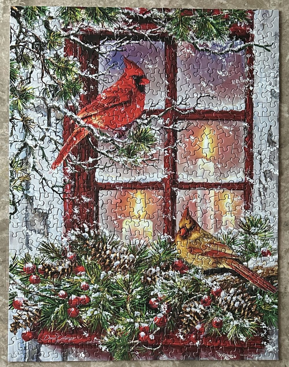 Springbok: Together For Christmas - Springbok puzzle collectible [Barcode 091683016259] - Main Image 3