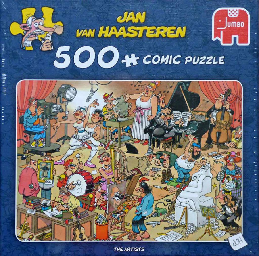 The Artists 81725 - Jumbo puzzle collectible - Main Image 1